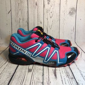 Salomon SpeedCross 3 Running Women's Shoes Size 9